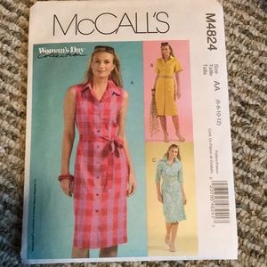 McCall’s Woman’s Day sleeveless dress pattern